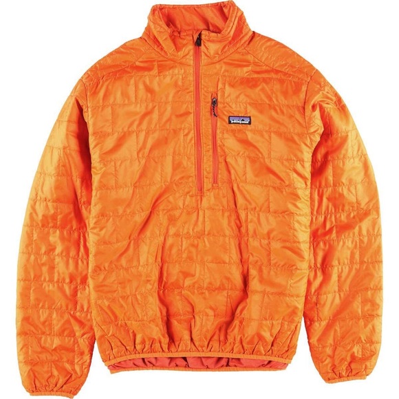 Patagonia Other - Patagonia nano puff pullover half zip orange mango
